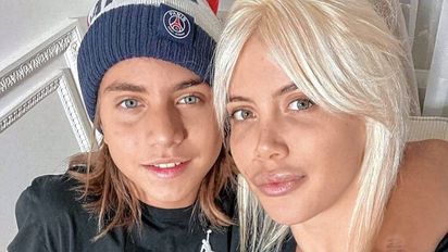 Aseguran que Valentino el hijo mayor de Wanda Nara y Maxi López se está probando con River Plate