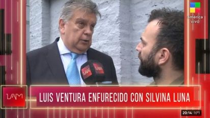 La picante respuesta de Luis Ventura a Silvina Luna por decir que tenía un 'arreglo' con Lotocki