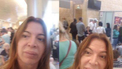 Demoraron a Lizy Tagliani en el aeropuerto de Israel: 