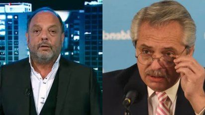 Baby Etchecopar contó por qué bloqueó al presidente Alberto Fernández de Whatsapp