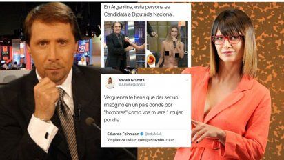 Feinmann y Granata, pelea a fondo: 