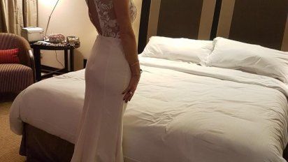 Yanina Latorre se olvidó del escándalo con el marido, y se fue al Martín Fierro