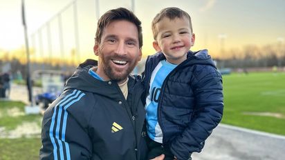 Así le contaba Luca Cubero a Mica Viciconte sobre su encuentro con Lionel Messi