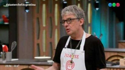 Masterchef Celebrity: Juanse desafió al jurado antes de su eliminación  
