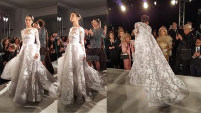 El llanto de Mirtha Legrand al ver a Juana Viale desfilando con un vestido de novia