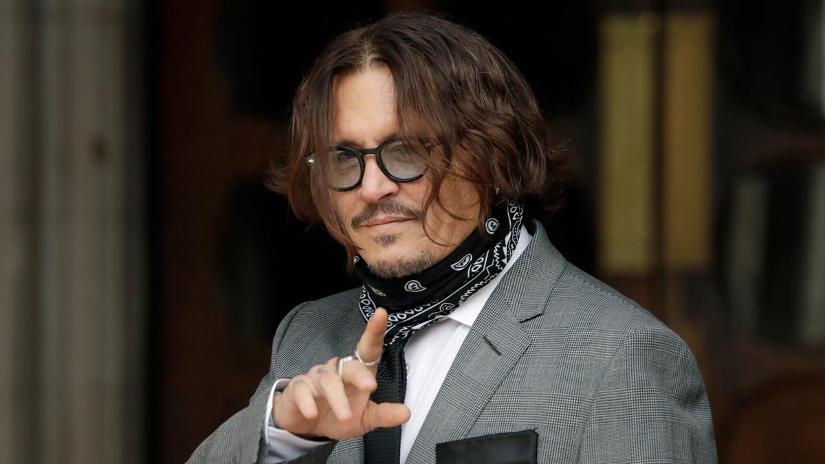 Johnny Depp celebra: Me devolvieron la vida