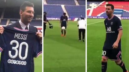El romántico motivo por el cual Messi se quedó con el 30 en la camiseta del PSG