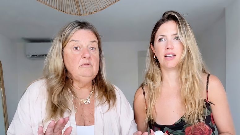 Stephanie Demner blanqueó la tensa discusión con su suegra por las reglas de crianza de su hija