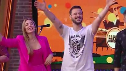 Diego Leuco impresionó a todos al bailar en 'La Peña de Morfi'