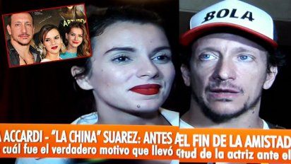 Nico Vázquez y Gimena Accardi contaron la verdad de su pelea con China Suárez: 