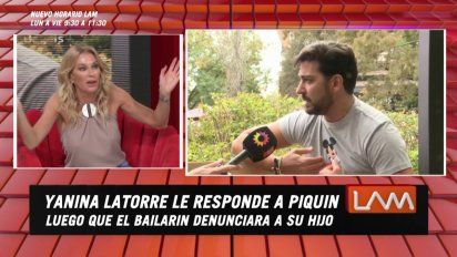 Yanina Latorre fulminó a Hernán Piquín