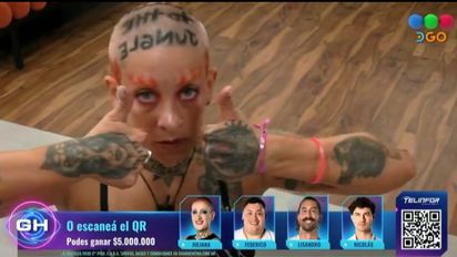Lo que se escribió Furia de Gran Hermano en la cabeza para la cena de nominados
