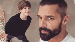 ¿Igualitos? Ricky Martin muestra a uno de sus hijos