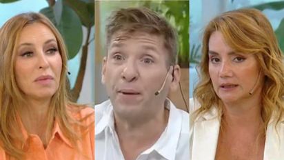 Analía Franchín y Nancy Pazos tuvieron un intenso cruce con Gastón Trezeguet