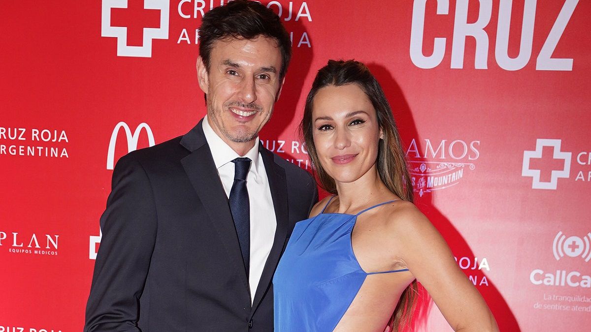 Pampita best sale vestido azul