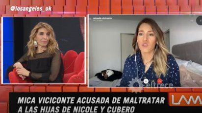 Mica Viciconte dijo que no le interesa estar en paz con Nicole Neumann 