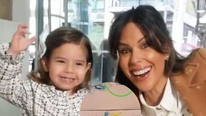 Barby Franco: el curioso dibujo de su hija Sarah que sorprendió en redes