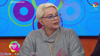 La romántica propuesta que recibió Carmen Barbieri en vivo en Mañanísima