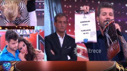 Por poquito, Esmeralda Mitre eliminó a Lucas Velasco y Flor Marcasoli