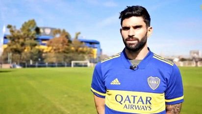 Nicolás Orsini practicó por primera vez en Boca Juniors 