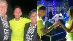 Lionel Messi y Antonela Roccuzzo lo dieron todo en una super fiesta