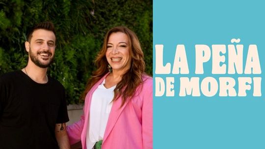 Diego Leuco y Lizy Tagliani, conductores de La Peña de Morfi en Telefe.