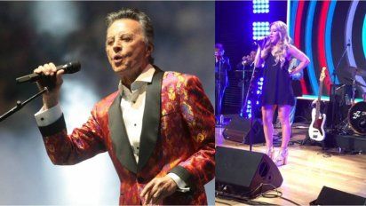 Jimena Barón cantó 