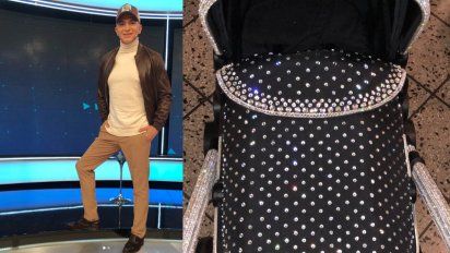 Flavio Mendoza subió una foto de un coche con piedras Swarovski para su hijo y en las redes lo mataron