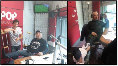 Coco Silly tuvo un accidente con su moto y se fracturó la pierna: hizo teatro en silla de ruedas