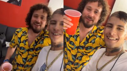 Luisito Comunica sorprendió a L-Gante en su show