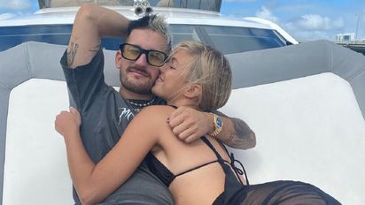 ¡Romántica! Stefanía Roitman felicitó a Ricky por su cumple