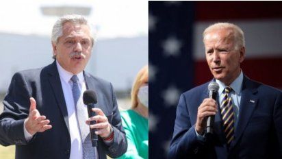 El presidente habló con Joe Biden 