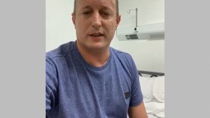 Martín Insaurralde desde el hospital: 