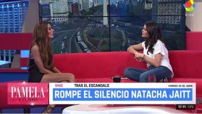 ¿Cuánto rating midió Natacha Jaitt en su primera aparición televisiva?