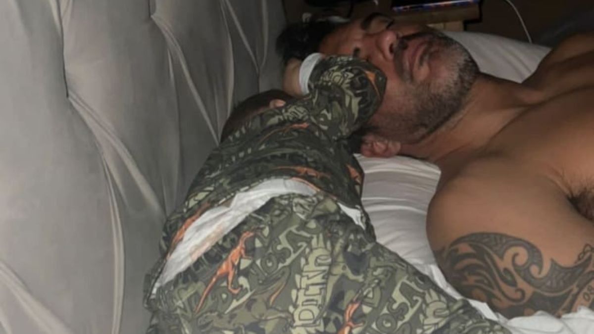 Las fotos de Lucas Cubero al despertar que enternecieron Instagram