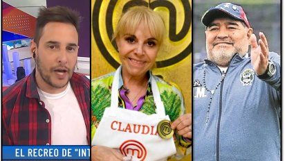 La especial dedicatoria de Claudia a Maradona en MasterChef