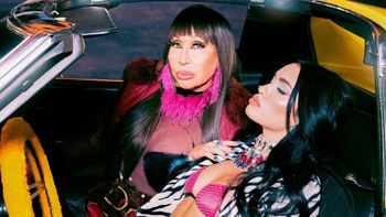 Moria Casán apareció en el show de Lali Espósito en Vélez: 