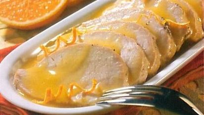 Lomo a la naranja, cocina gourmet pero casera