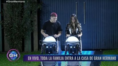 'Gran Hermano': así fue el emotivo congelados de Daniela Celis, Thiago y sus gemelas