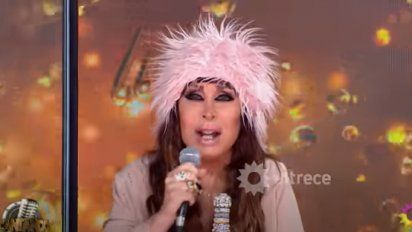 'Calienta braguetas' Moria Casán hizo un filoso comentario a Floppy Tesouro en el Cantando