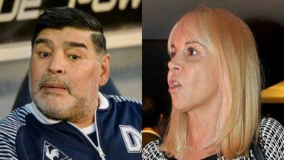¡A los gritos! Así fue la última conversación entre Diego Maradona y Claudia Villafañe
