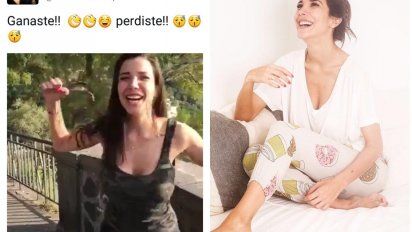 Andrea Rincón pasea por Italia y ensaya para la entrega de los Martín Fierro