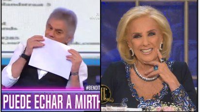 Casella y un polémico chiste negro sobre Mirtha: 