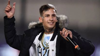 L-Gante habló en la mesa de Mirtha Legrand sobre Wanda Nara: 