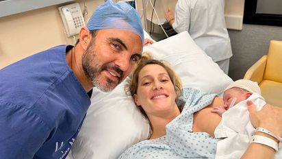 El dulce post de Mica Viciconte por el primer mes de Luca Cubero