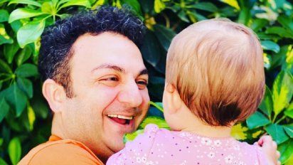 Diego Topa celebró el primer añito de su hija