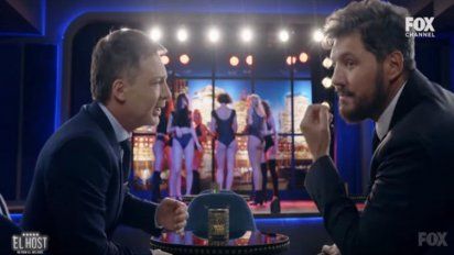 Tinelli visitó a Suar en El Host y hubo 