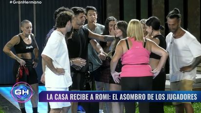 Así reaccionaron los participantes de 'Gran Hermano' a la entrada de Romina Uhrig