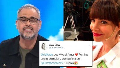 La pareja de Rial y Romina Pereiro ya tiene madrina: Laura Miller les dio su bendición