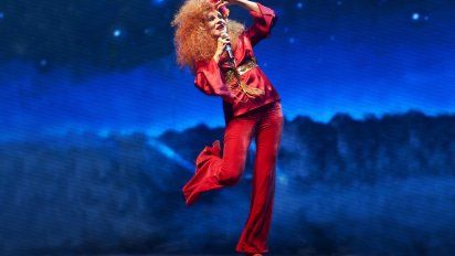 Nacha estrenó su nuevo espectáculo, rodeada de famosos